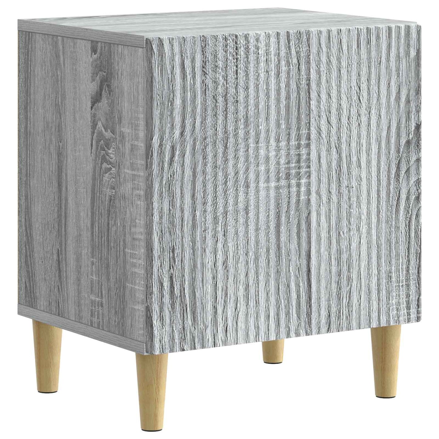 vidaXL Κομοδίνο Γκρι Sonoma 43 x 34,5 x 50 εκ Επεξεργασμένο Ξύλο