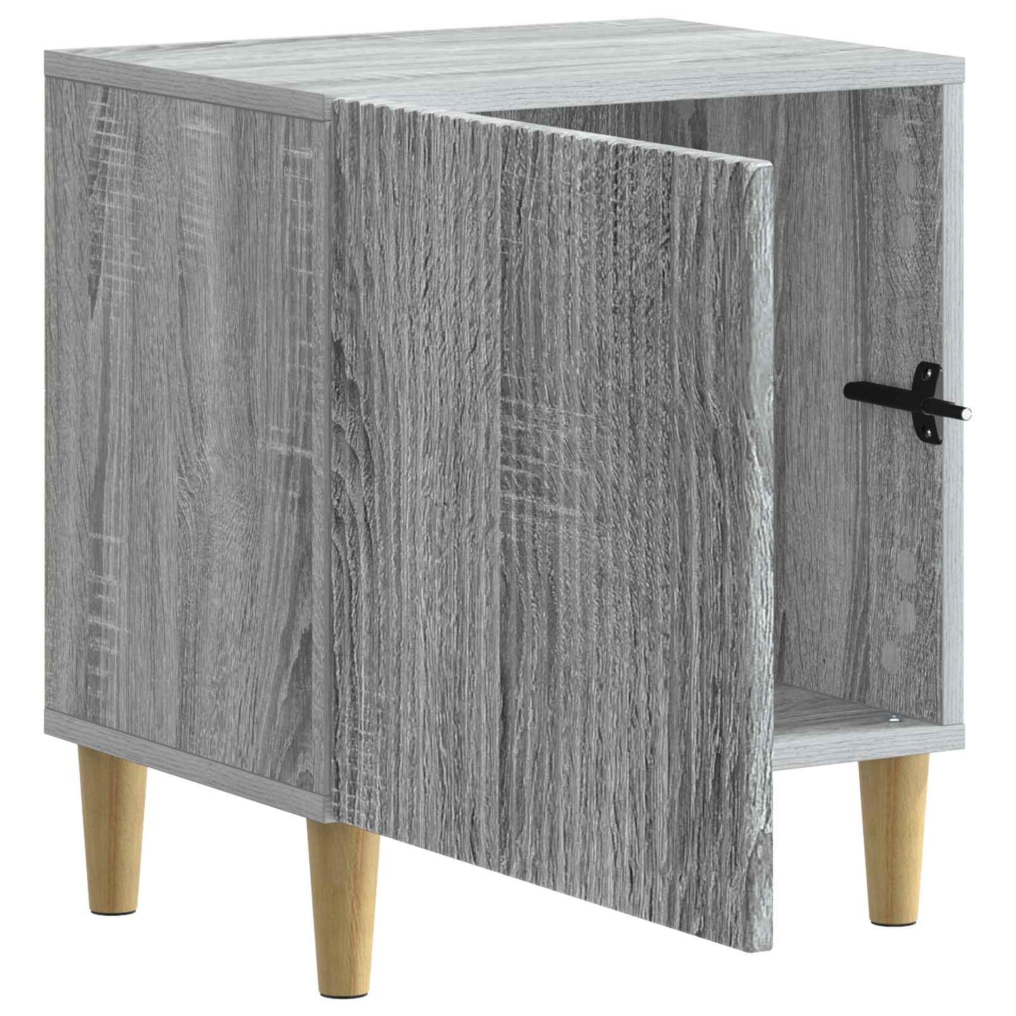 vidaXL Κομοδίνο Γκρι Sonoma 43 x 34,5 x 50 εκ Επεξεργασμένο Ξύλο