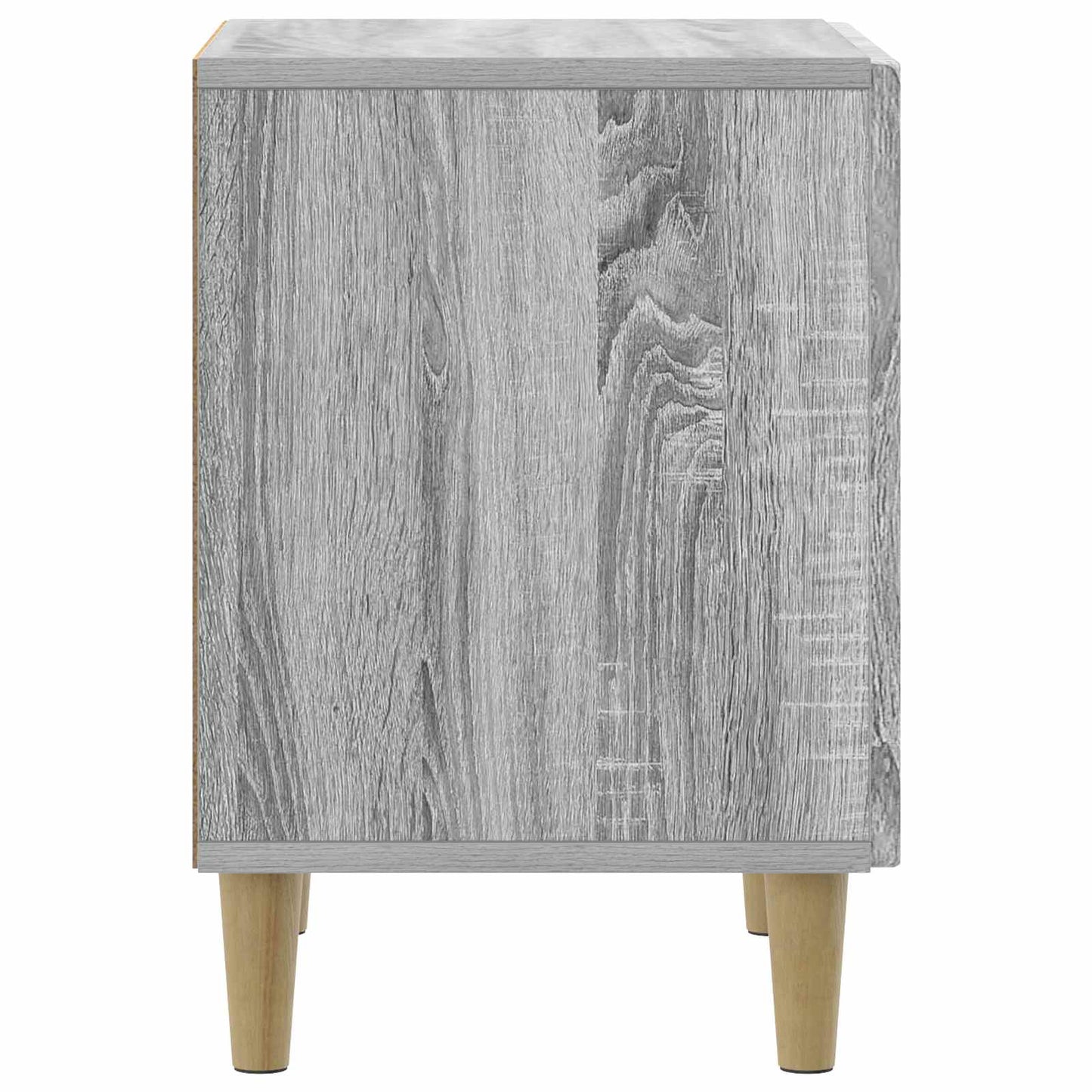 vidaXL Κομοδίνο Γκρι Sonoma 43 x 34,5 x 50 εκ Επεξεργασμένο Ξύλο