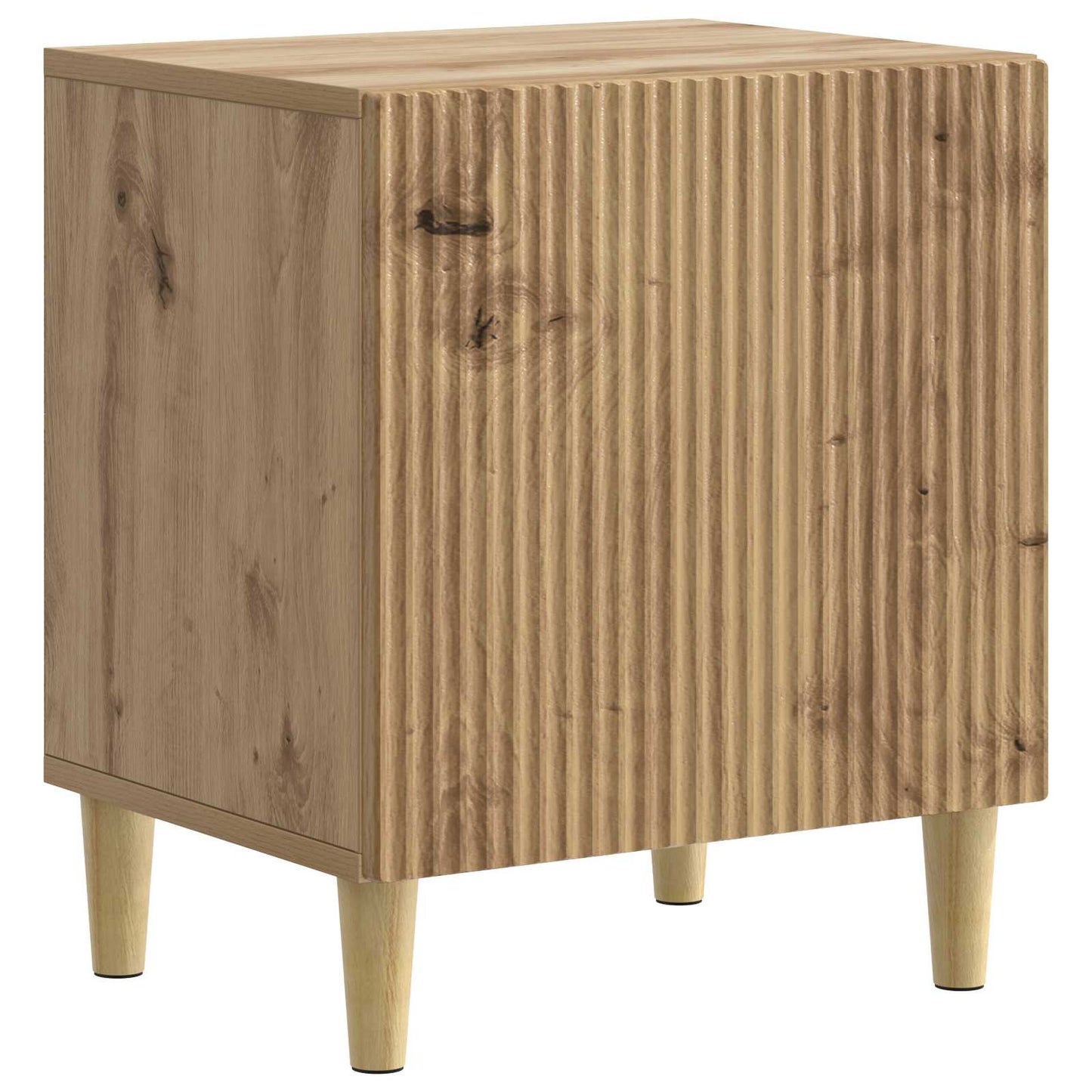 vidaXL Κομοδίνο 2 τεμ. Artisan Δρυς 43 x 34,5 x 50 εκ