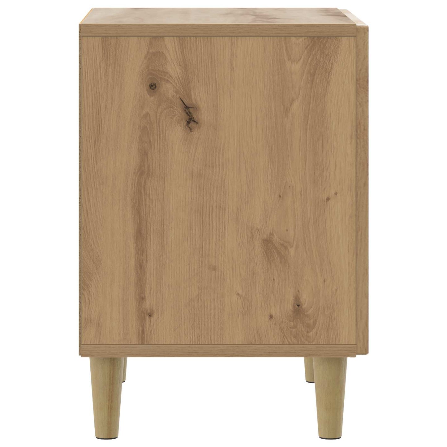 vidaXL Κομοδίνο 2 τεμ. Artisan Δρυς 43 x 34,5 x 50 εκ