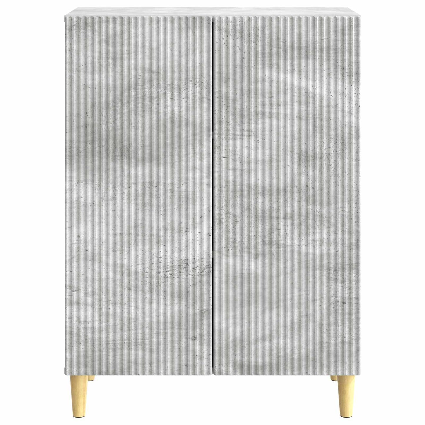 vidaXL Πλαϊνό γραφείο Γκρι Σκυροδέματος 66 x 34,5 x 90 εκ