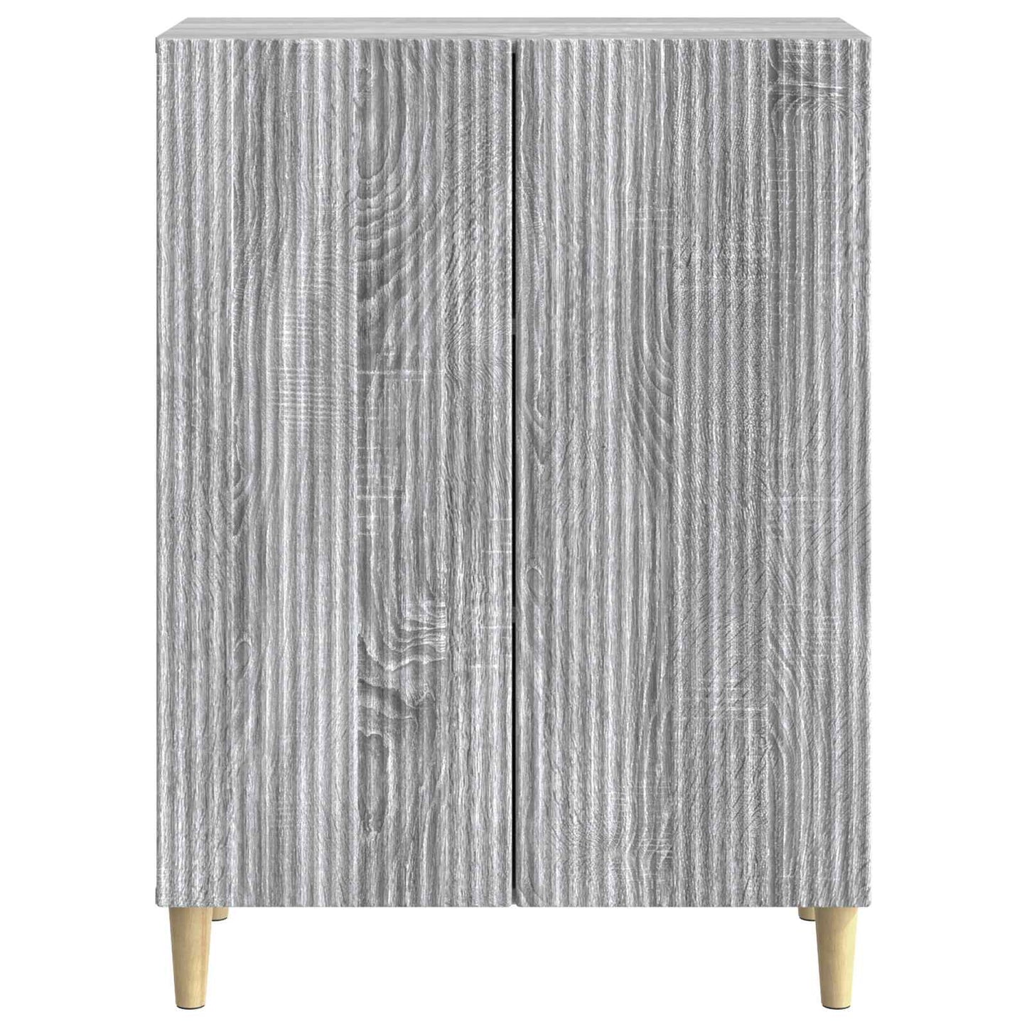 vidaXL Πλαϊνό γραφείο Γκρι Sonoma 66 x 34,5 x 90 εκ Επεξεργασμένο Ξύλο