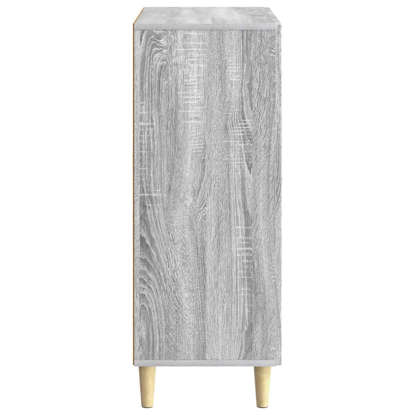 vidaXL Πλαϊνό γραφείο Γκρι Sonoma 66 x 34,5 x 90 εκ Επεξεργασμένο Ξύλο