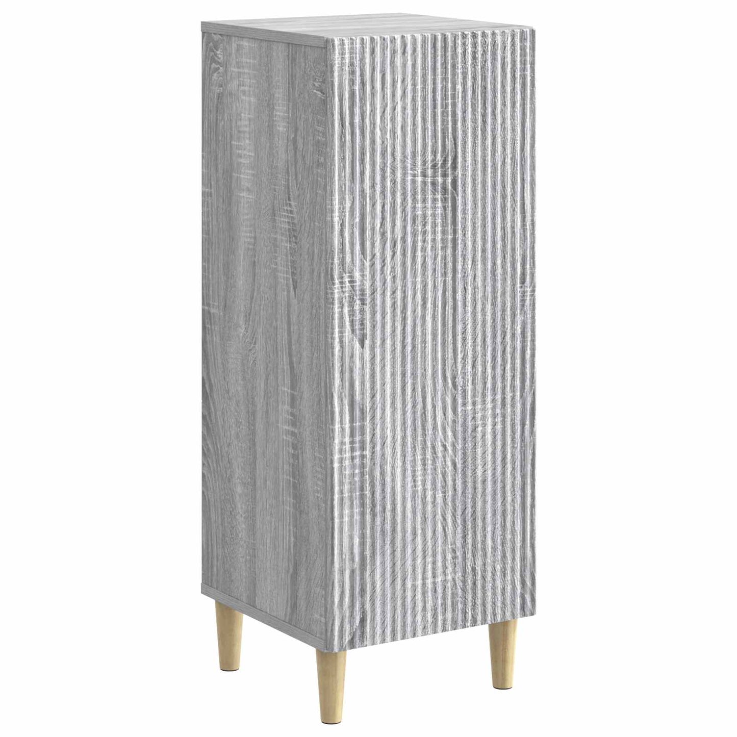 vidaXL Πλαϊνό γραφείο Γκρι Sonoma 33 x 34,5 x 90 εκ Επεξεργασμένο Ξύλο