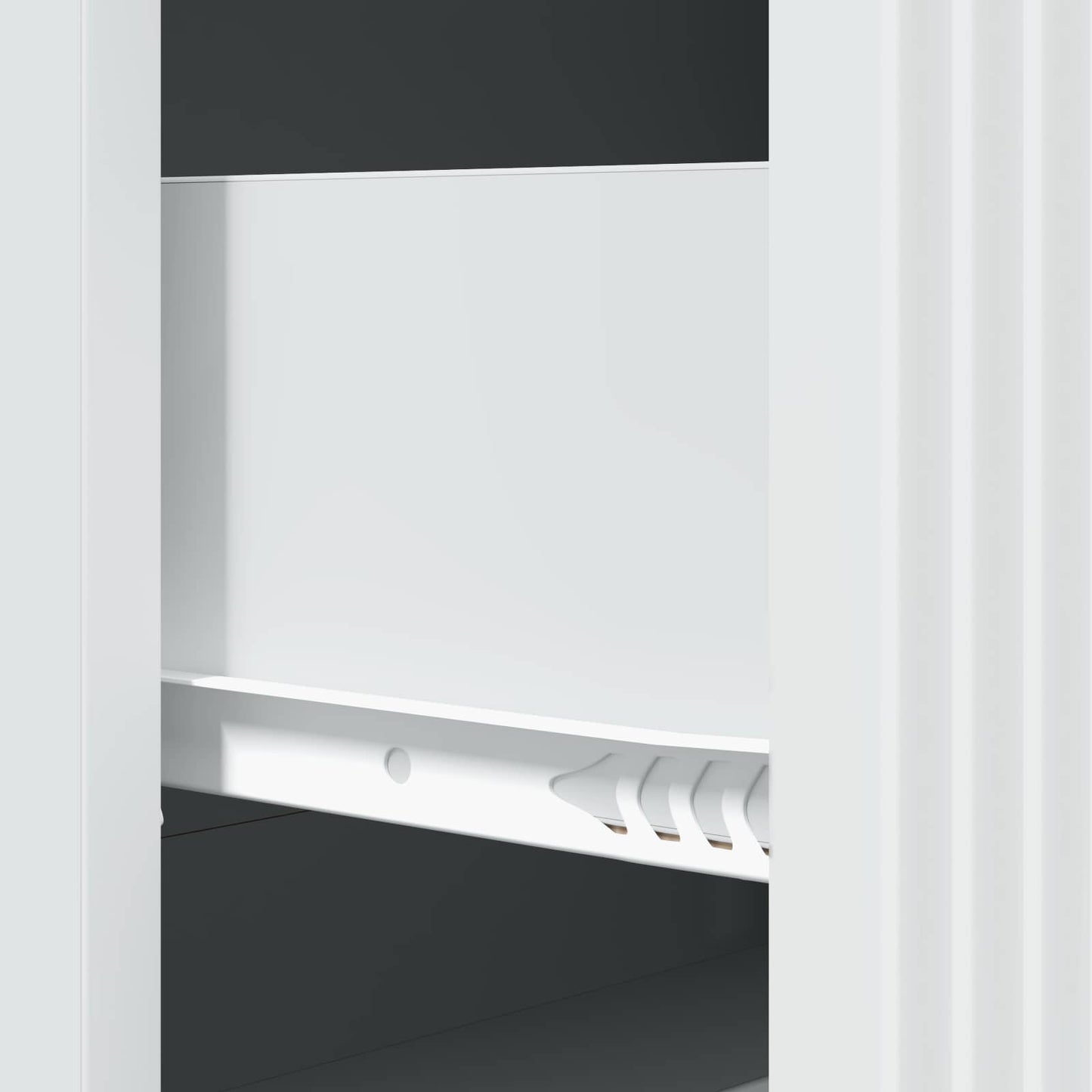 vidaXL Ντουλάπι με Συρτάρια Λευκό 66 x 34,5 x 90 εκ Επεξεργασμένο Ξύλο