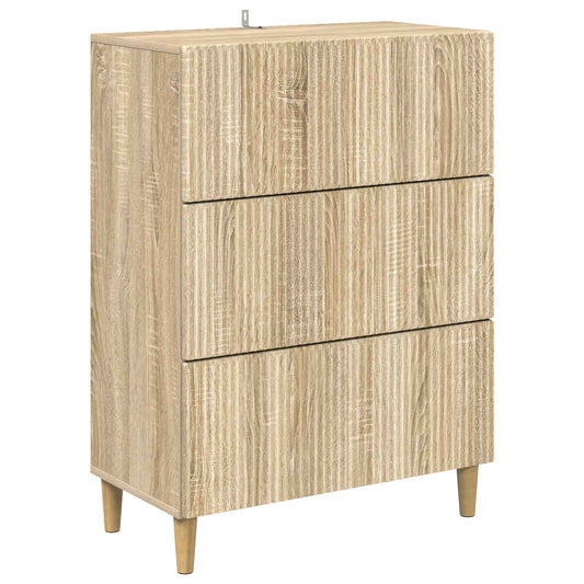vidaXL Ντουλάπι με Συρτάρια 66 x 34,5 x 90 εκ Επεξεργασμένο Ξύλο