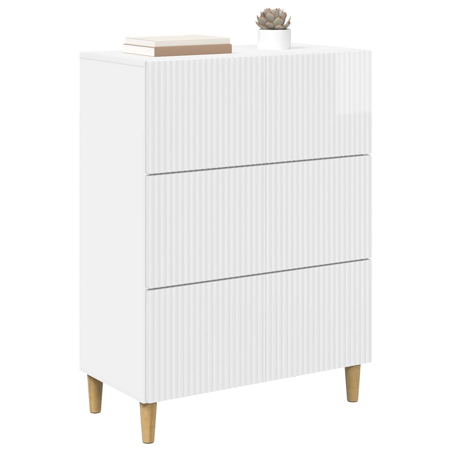 vidaXL Ντουλάπι με Συρτάρια 66 x 34,5 x 90 εκ Επεξεργασμένο Ξύλο