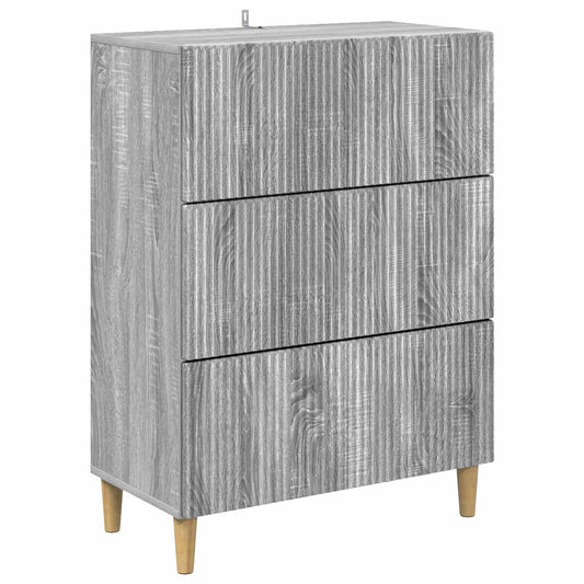 vidaXL Ντουλάπι με Συρτάρια 66 x 34,5 x 90 εκ Επεξεργασμένο Ξύλο