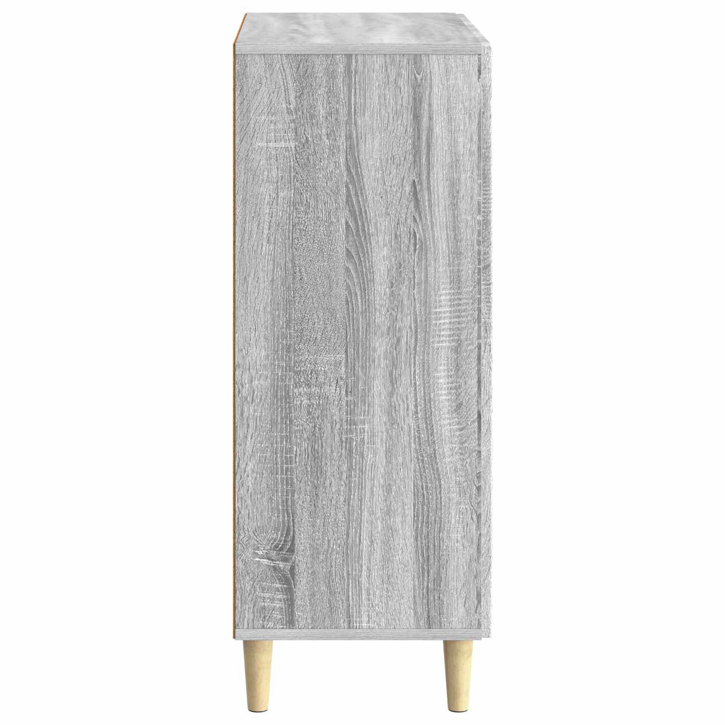 vidaXL Πλαϊνό γραφείο Γκρι Sonoma 66 x 34,5 x 90 εκ Επεξεργασμένο Ξύλο