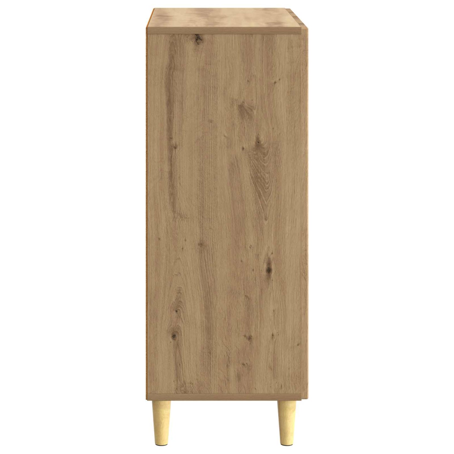 vidaXL Πλαϊνό γραφείο με συρτάρι Artisan Δρυς 66 x 34,5 x 90 εκ
