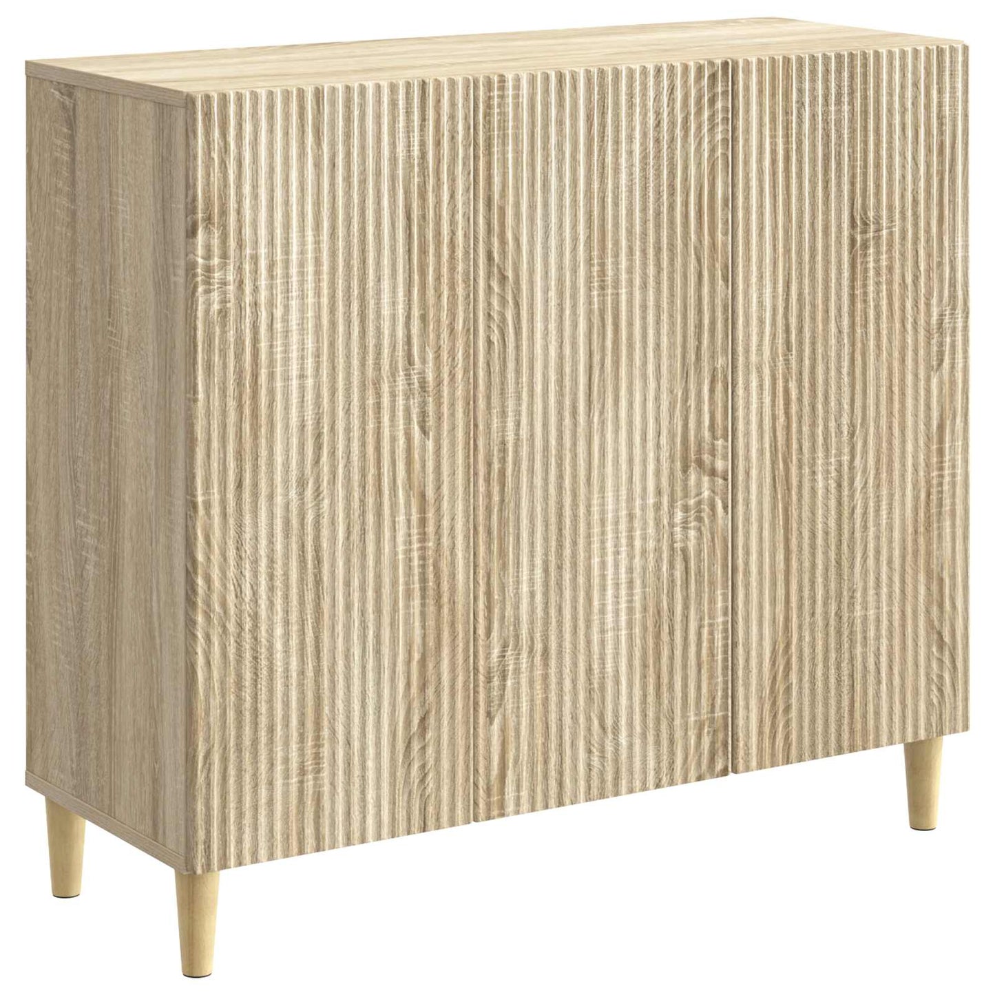 vidaXL Πλαϊνό γραφείο Sonoma Δρυς 89 x 34,5 x 80 εκ Επεξεργασμένο Ξύλο