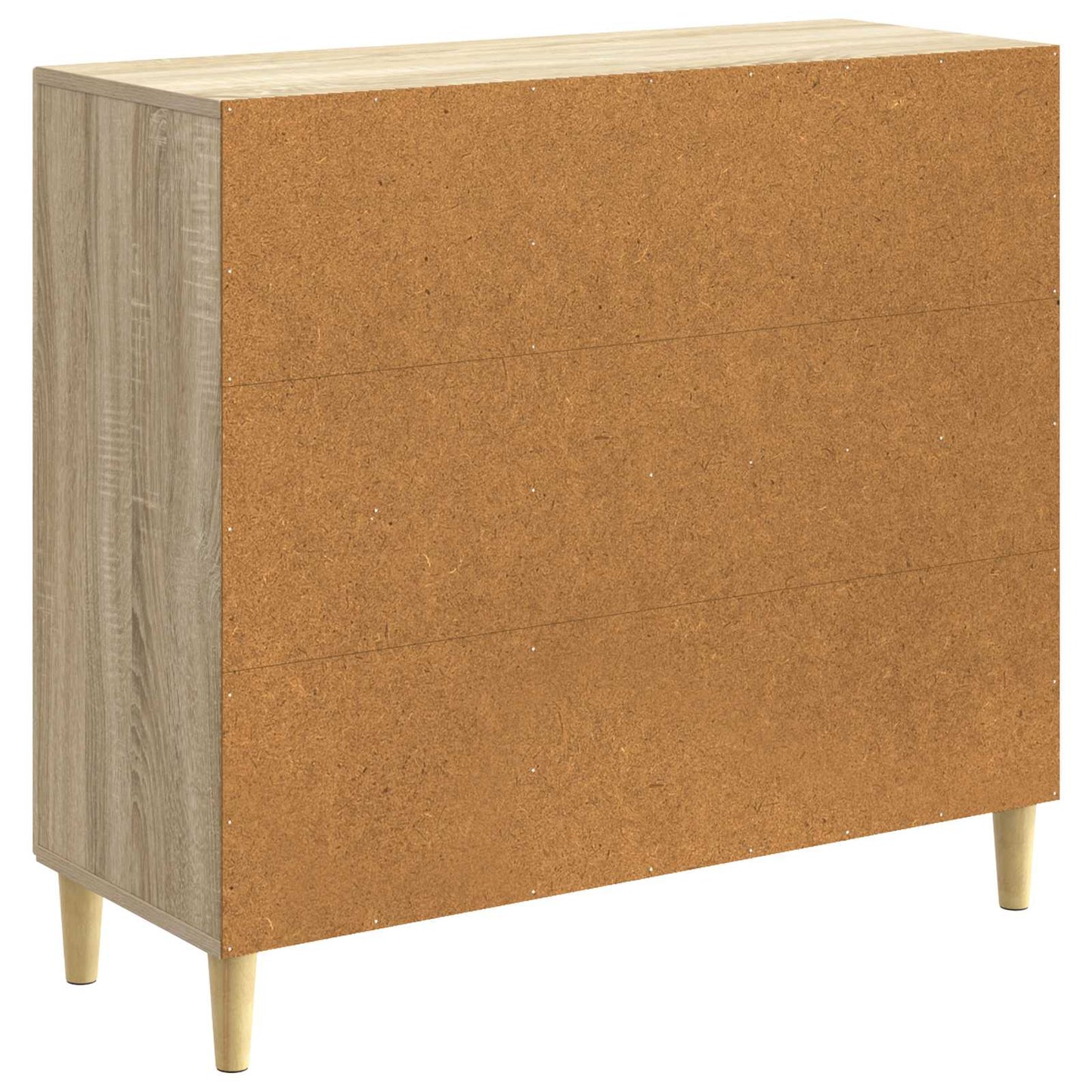 vidaXL Πλαϊνό γραφείο Sonoma Δρυς 89 x 34,5 x 80 εκ Επεξεργασμένο Ξύλο