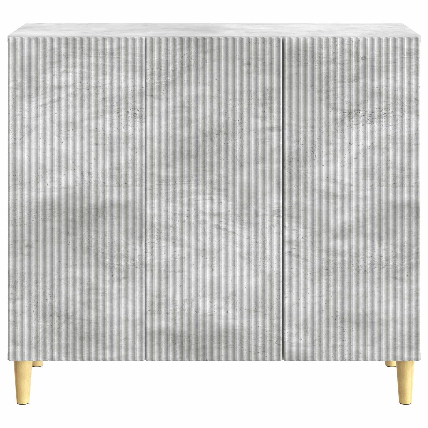 vidaXL Πλαϊνό γραφείο Γκρι Σκυροδέματος 89 x 34,5 x 80 εκ