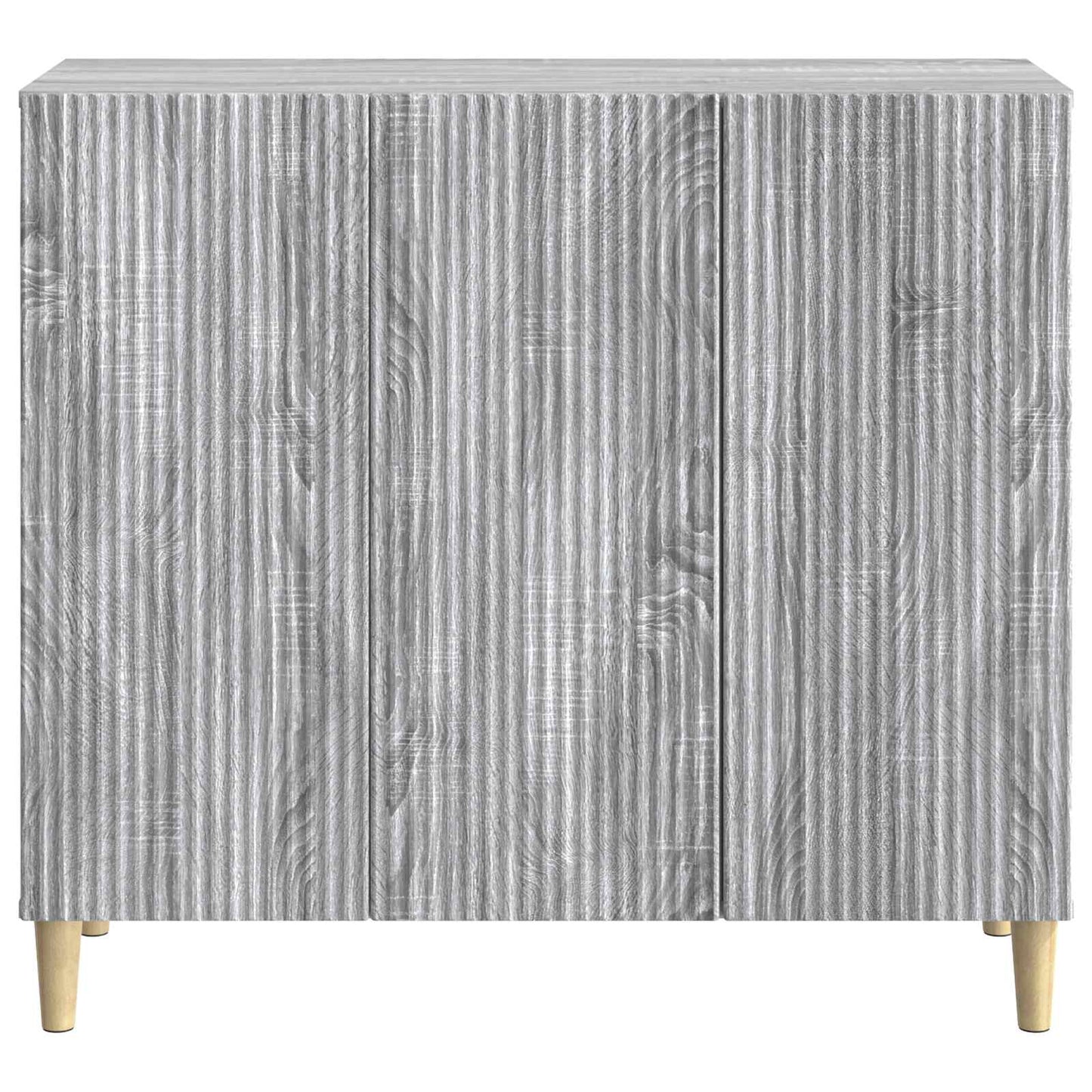 vidaXL Πλαϊνό γραφείο Γκρι Sonoma 89 x 34,5 x 80 εκ Επεξεργασμένο Ξύλο