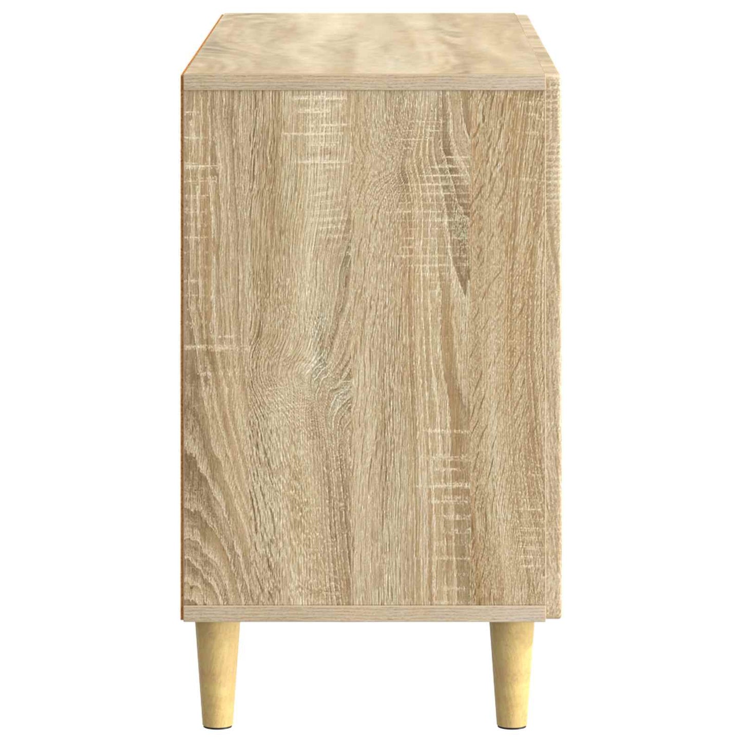 vidaXL Πλαϊνό γραφείο με συρτάρι Sonoma Δρυς 89 x 34,5 x 60 εκ.
