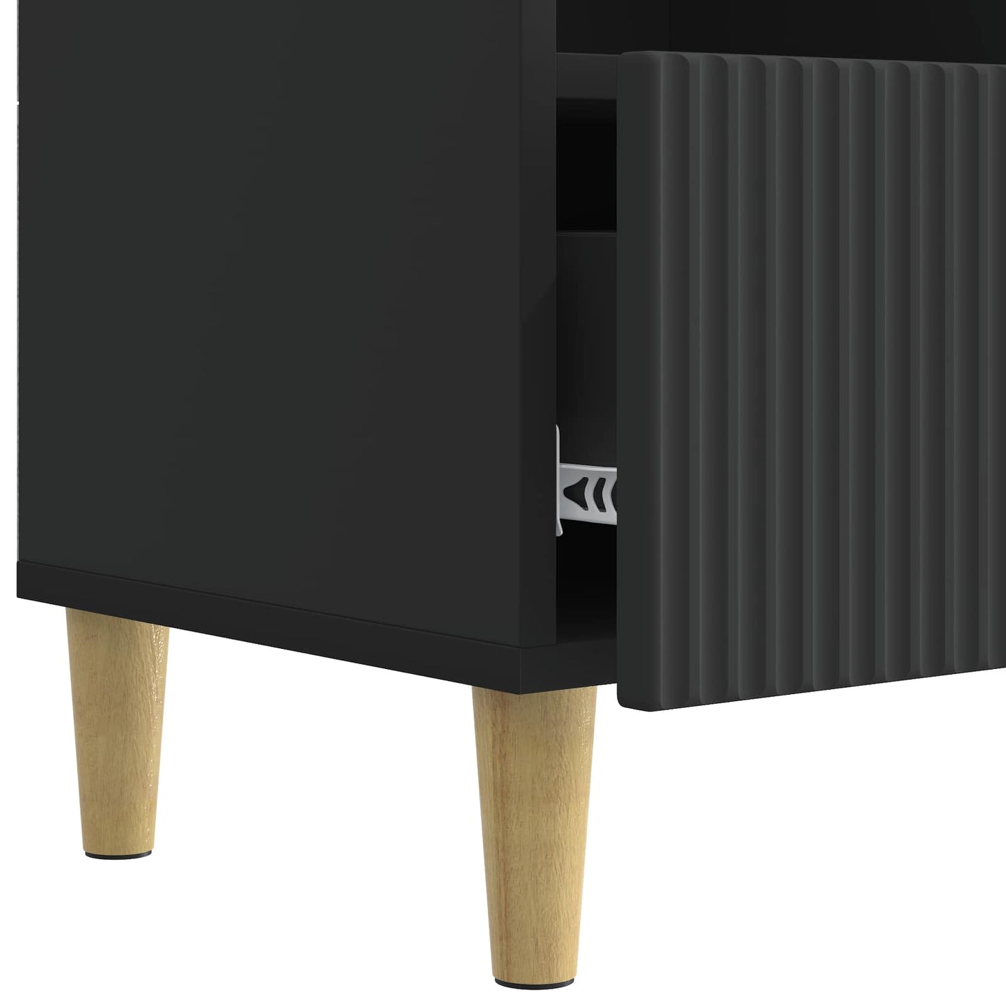 vidaXL Ντουλάπι TV Μαύρο 102 x 34,5 x 50 εκ. Επεξεργασμένο Ξύλο