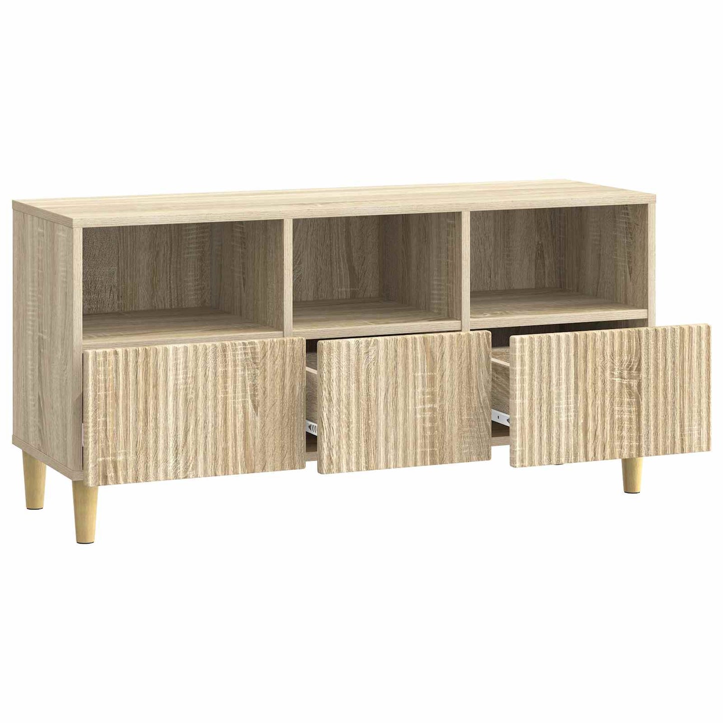 vidaXL Ντουλάπι TV Sonoma Δρυς 102 x 34,5 x 50 εκ. Επεξεργασμένο Ξύλο