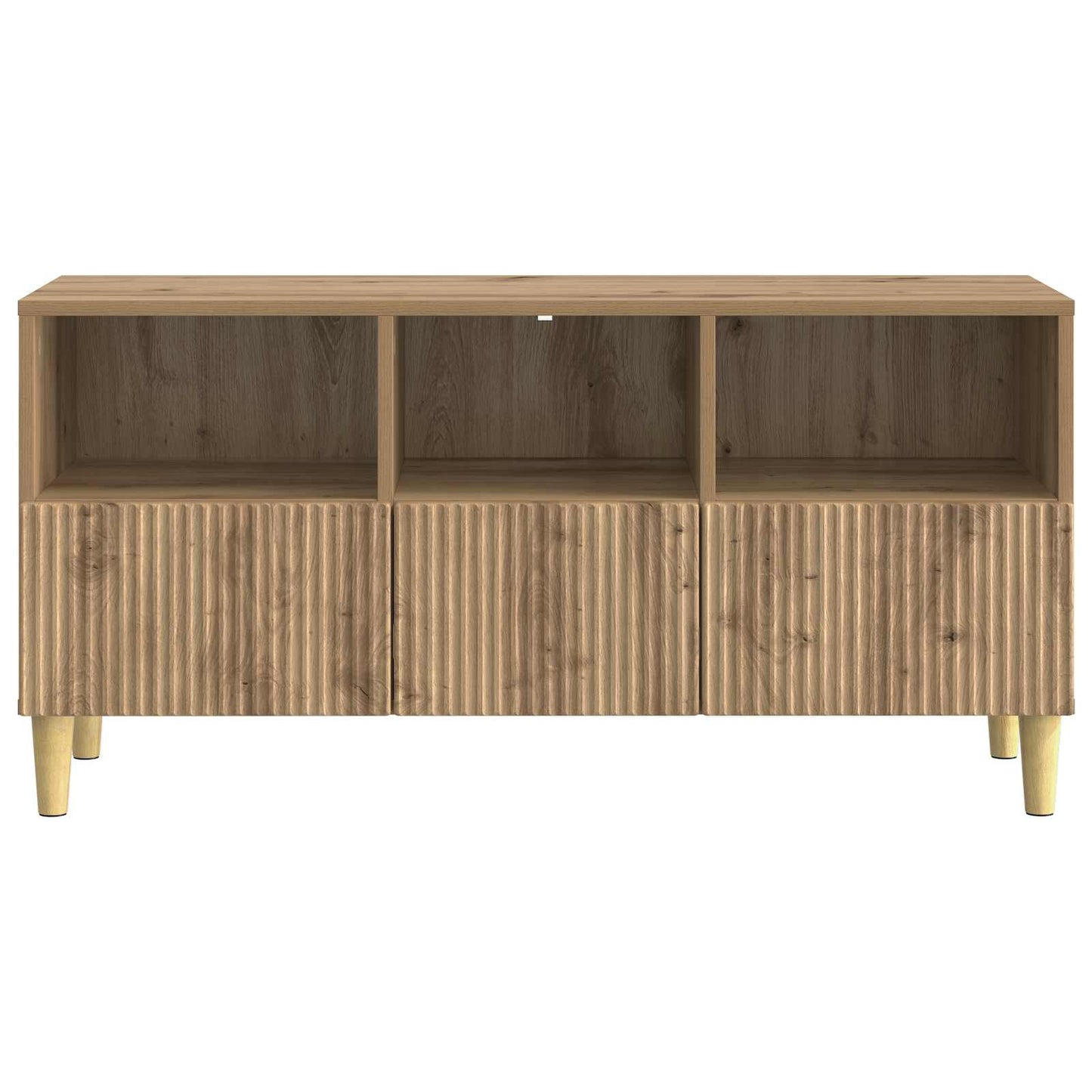 vidaXL Ντουλάπι TV Artisan Δρυς 102 x 34,5 x 50 εκ. Επεξεργασμένο Ξύλο
