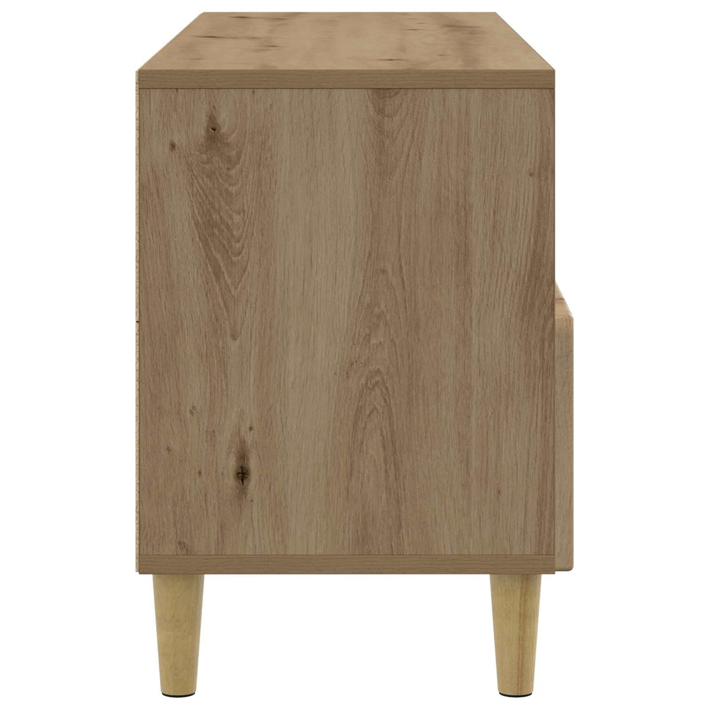 vidaXL Ντουλάπι TV Artisan Δρυς 102 x 34,5 x 50 εκ. Επεξεργασμένο Ξύλο