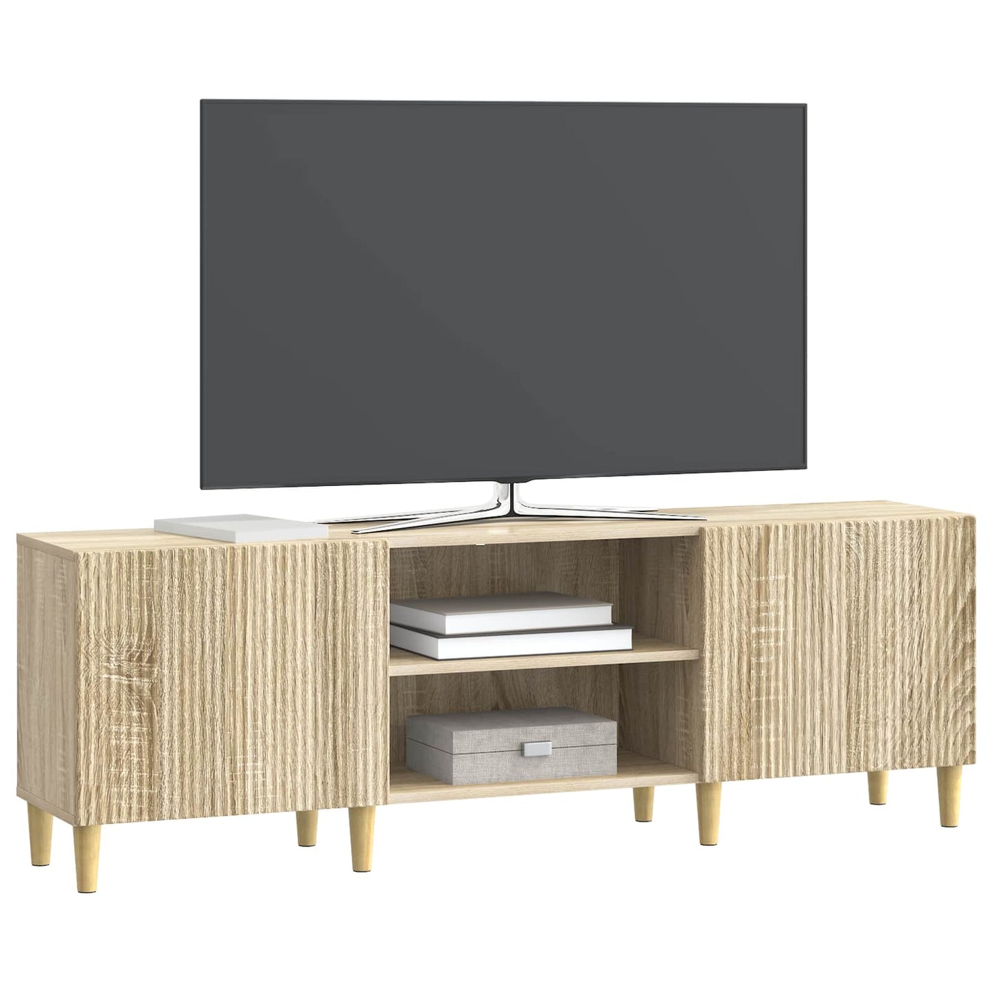 vidaXL Ντουλάπι TV Sonoma Δρυς 150 x 31 x 50 εκ. Επεξεργασμένο Ξύλο