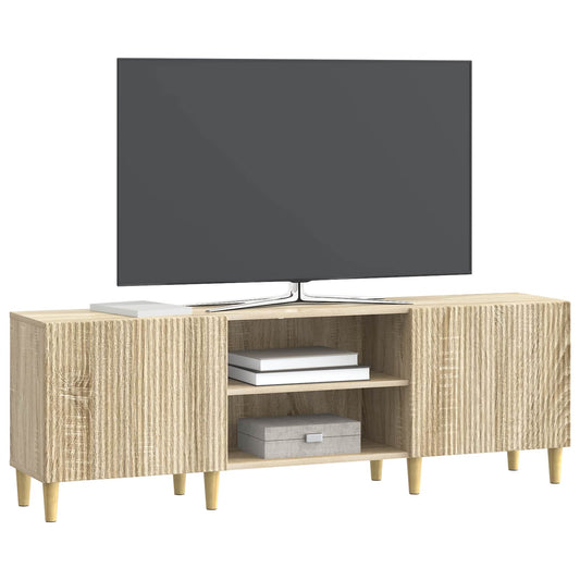 vidaXL Ντουλάπι TV Sonoma Δρυς 150 x 31 x 50 εκ. Επεξεργασμένο Ξύλο