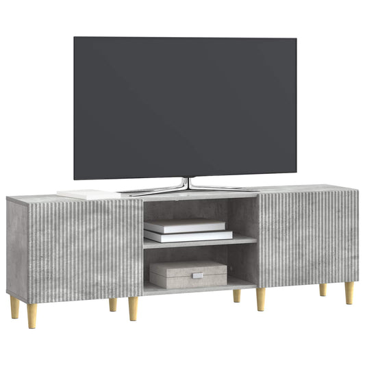 vidaXL Ντουλάπι TV Γκρι Σκυροδέματος 150 x 31 x 50 εκ.