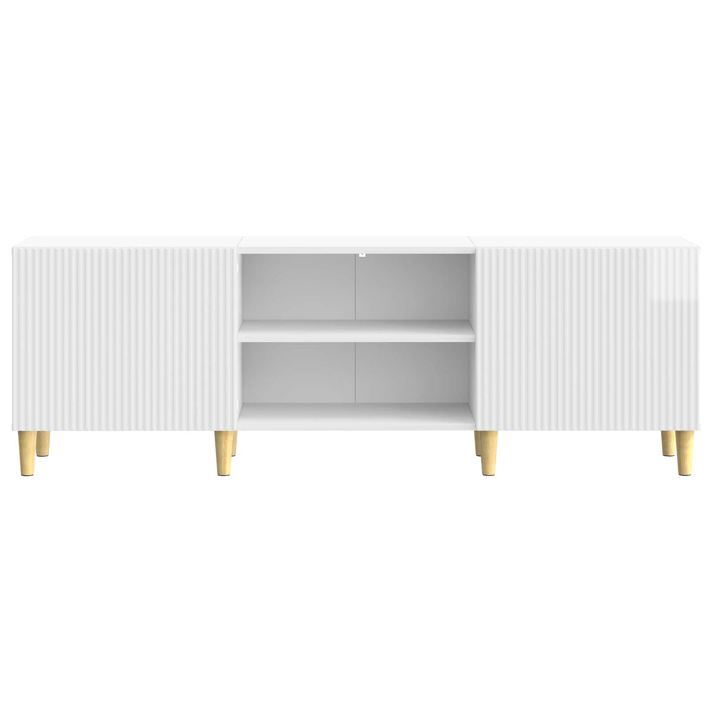 vidaXL Ντουλάπι TV Γυαλιστερό Λευκό 150 x 31 x 50 εκ.