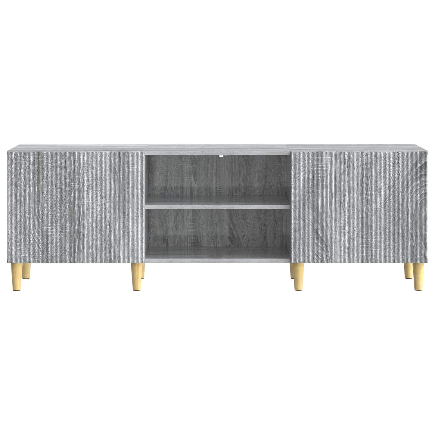 vidaXL Ντουλάπι TV Γκρι Sonoma 150 x 31 x 50 εκ. Επεξεργασμένο Ξύλο