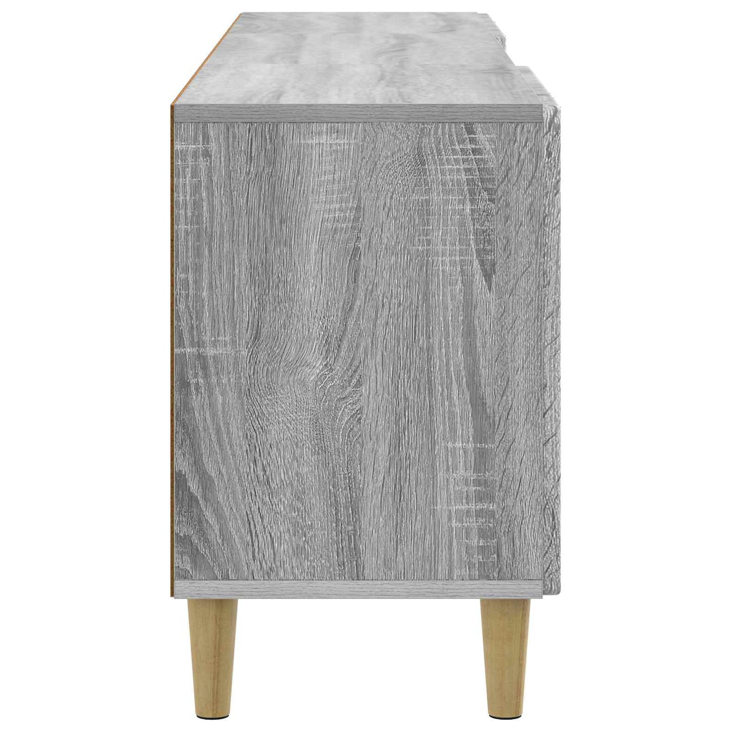 vidaXL Ντουλάπι TV Γκρι Sonoma 150 x 31 x 50 εκ. Επεξεργασμένο Ξύλο