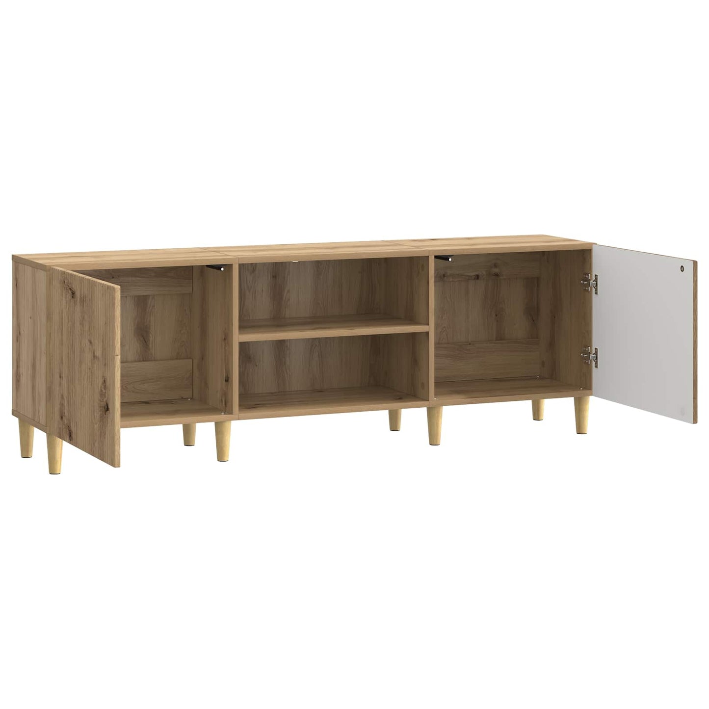 vidaXL Ντουλάπι TV Artisan Δρυς 150 x 31 x 50 εκ. Επεξεργασμένο Ξύλο