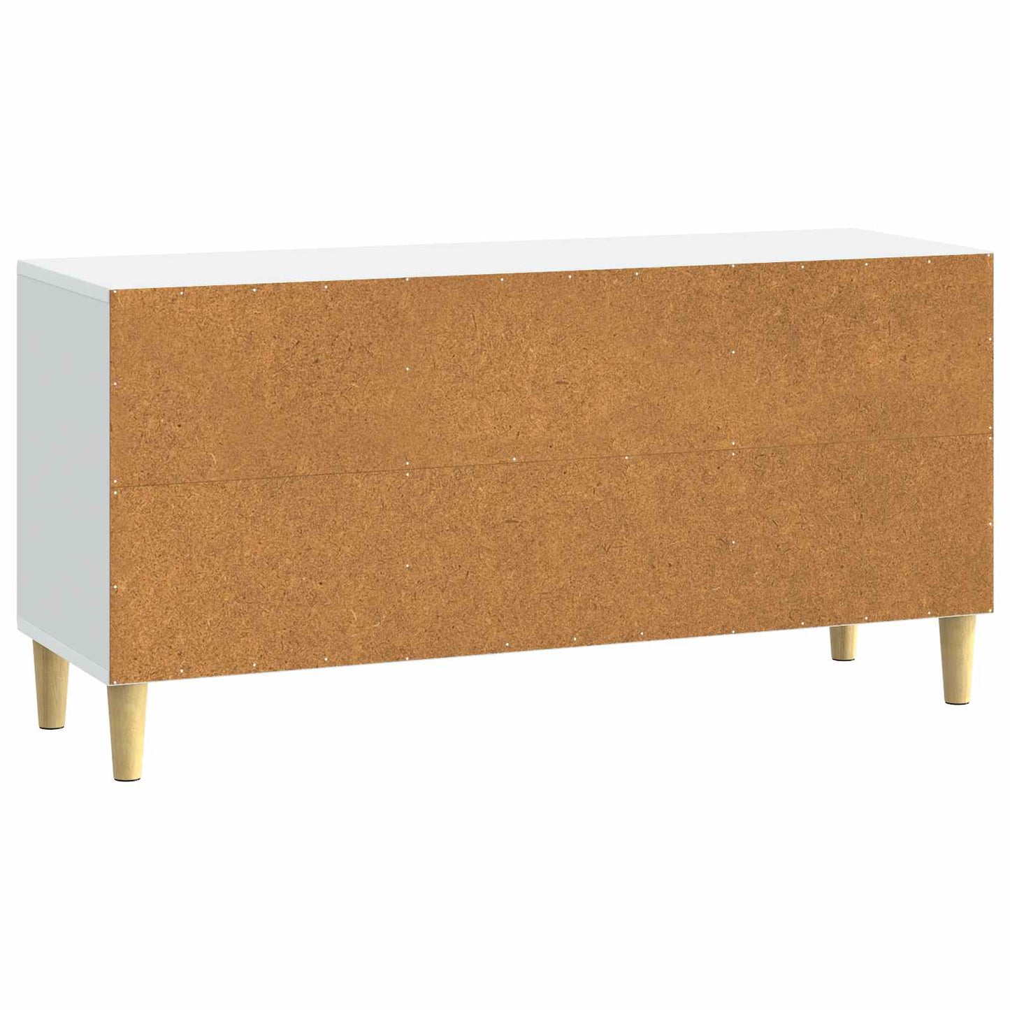 vidaXL Ντουλάπι TV Λευκό 102 x 34,5 x 50 εκ. Επεξεργασμένο Ξύλο