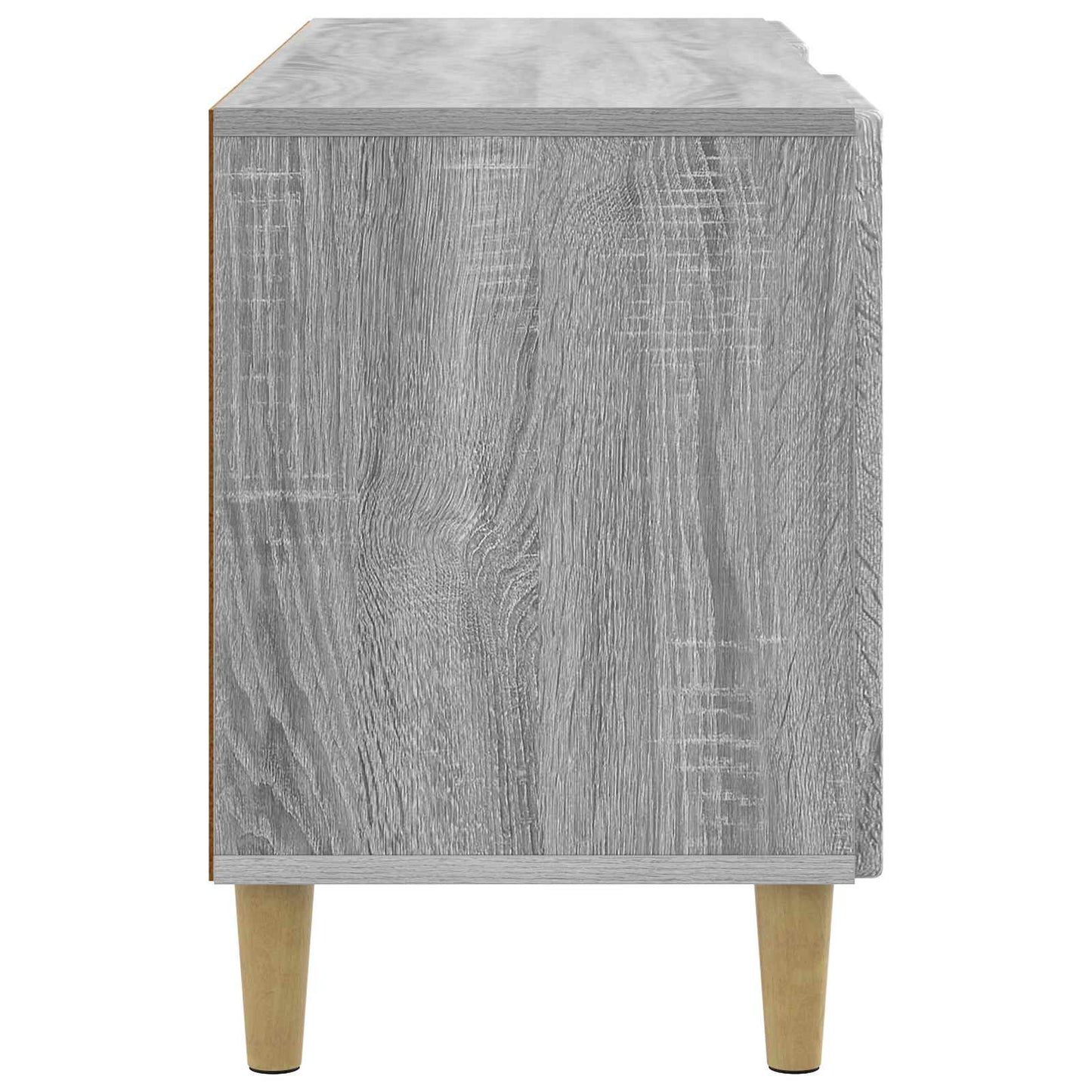 vidaXL Ντουλάπι TV Γκρι Sonoma 102 x 34,5 x 50 εκ. Επεξεργασμένο Ξύλο