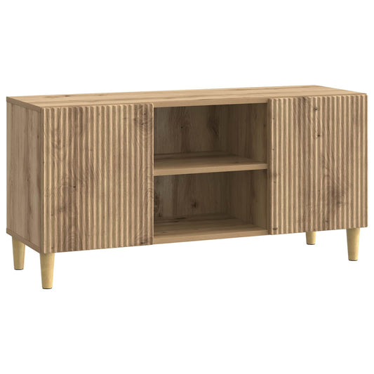 vidaXL Ντουλάπι TV Artisan Δρυς 102 x 34,5 x 50 εκ. Επεξεργασμένο Ξύλο