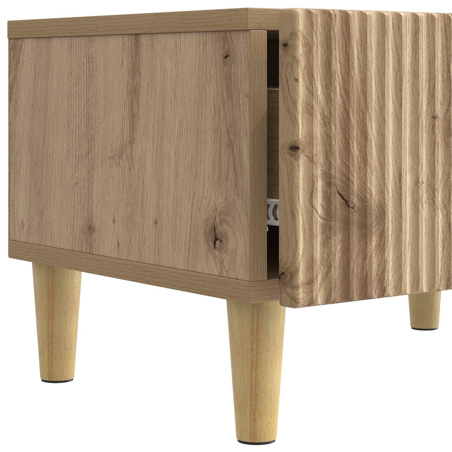 vidaXL Ντουλάπι TV Artisan Δρυς 147 x 34,5 x 30 εκ Επεξεργασμένο Ξύλο