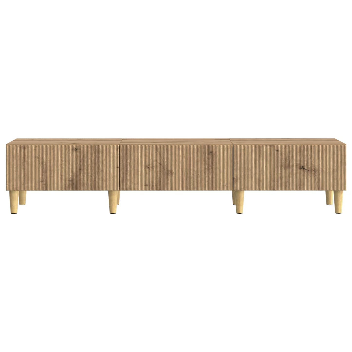 vidaXL Ντουλάπι TV Artisan Δρυς 147 x 34,5 x 30 εκ Επεξεργασμένο Ξύλο