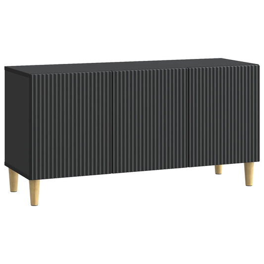 vidaXL Ντουλάπι TV Μαύρο 99 x 34,5 x 50 εκ. Επεξεργασμένο Ξύλο