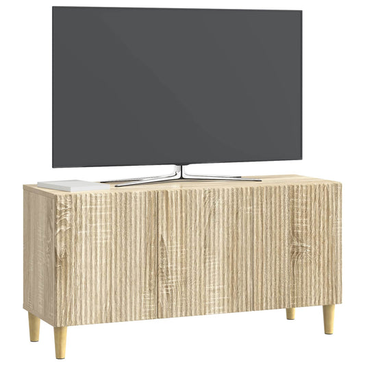 vidaXL Ντουλάπι TV Sonoma Δρυς 99 x 34,5 x 50 εκ. Επεξεργασμένο Ξύλο