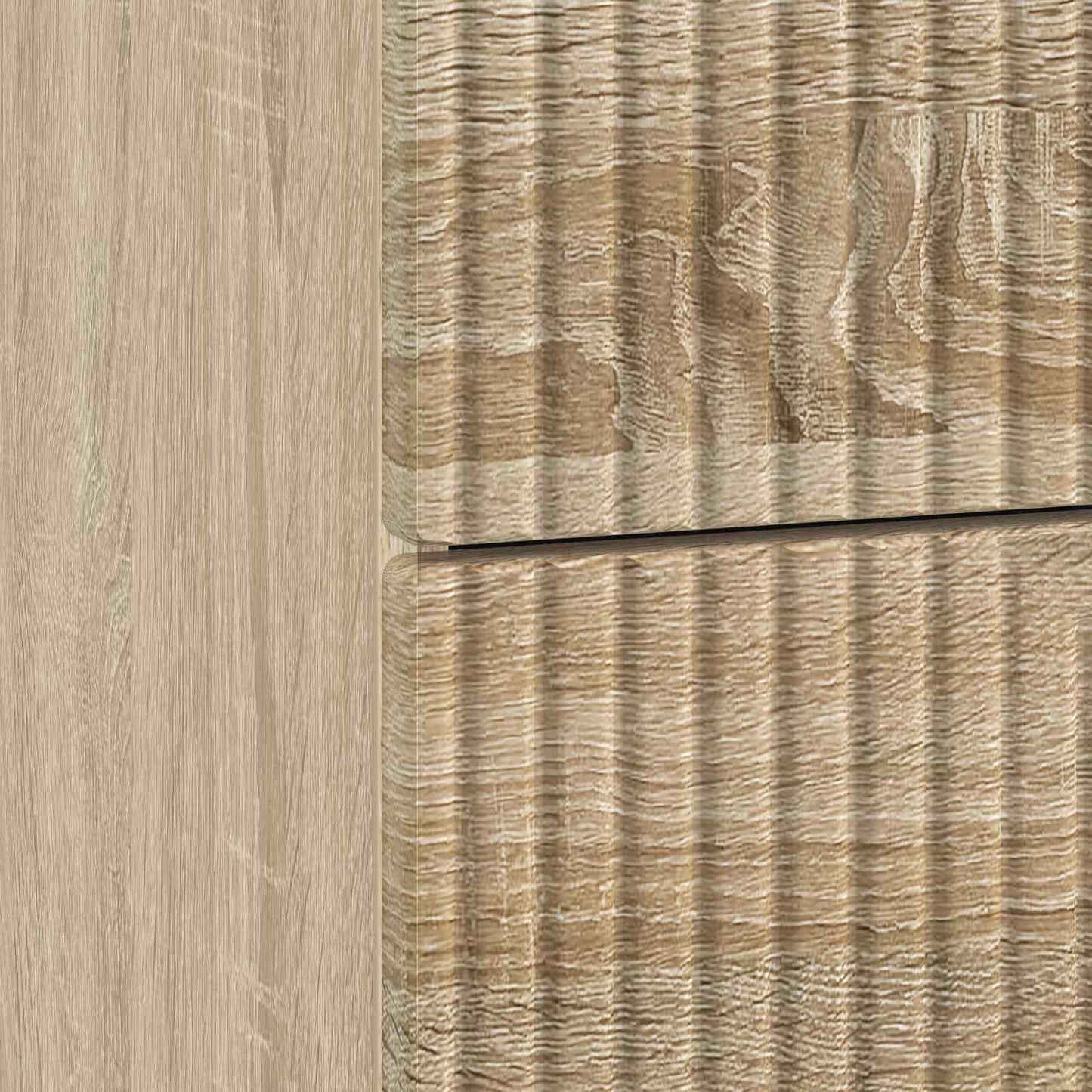 vidaXL Κομοδίνο 2 τμχ. Sonoma Δρυς 43 x 34,5 x 47,5 εκ