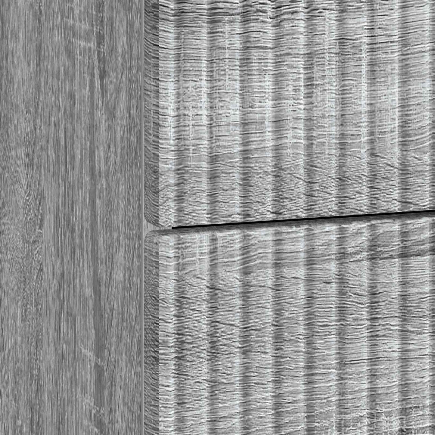 vidaXL Κομοδίνο Γκρι Sonoma 62 x 34,5 x 47,5 εκ Επεξεργασμένο Ξύλο