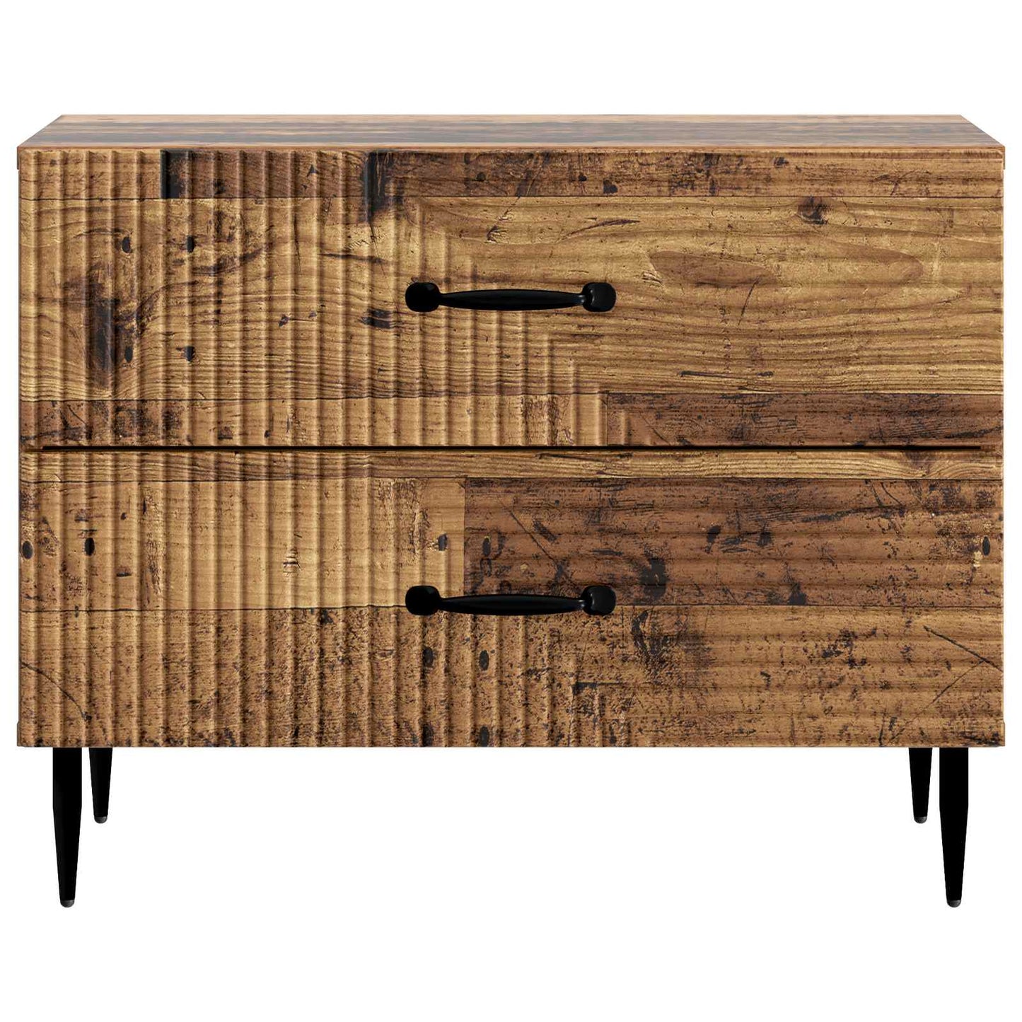 vidaXL Κομοδίνο Παλαιωμένο ξύλο 62 x 34,5 x 47,5 εκ Επεξεργασμένο Ξύλο