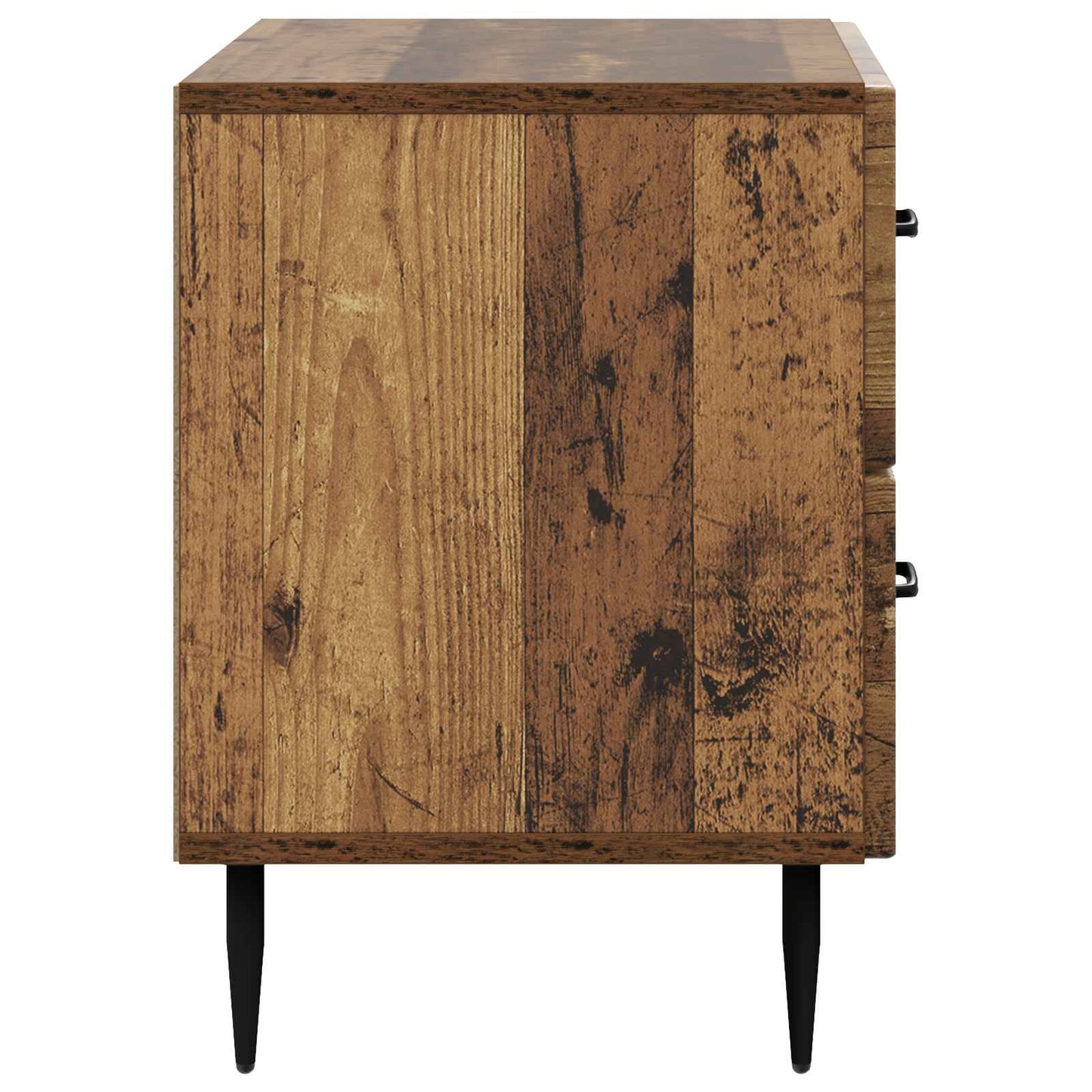 vidaXL Κομοδίνο Παλαιωμένο ξύλο 62 x 34,5 x 47,5 εκ Επεξεργασμένο Ξύλο