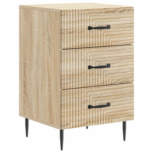 vidaXL Κομοδίνο Sonoma Δρυς 43 x 41 x 66,5 εκ. Επεξεργασμένο Ξύλο