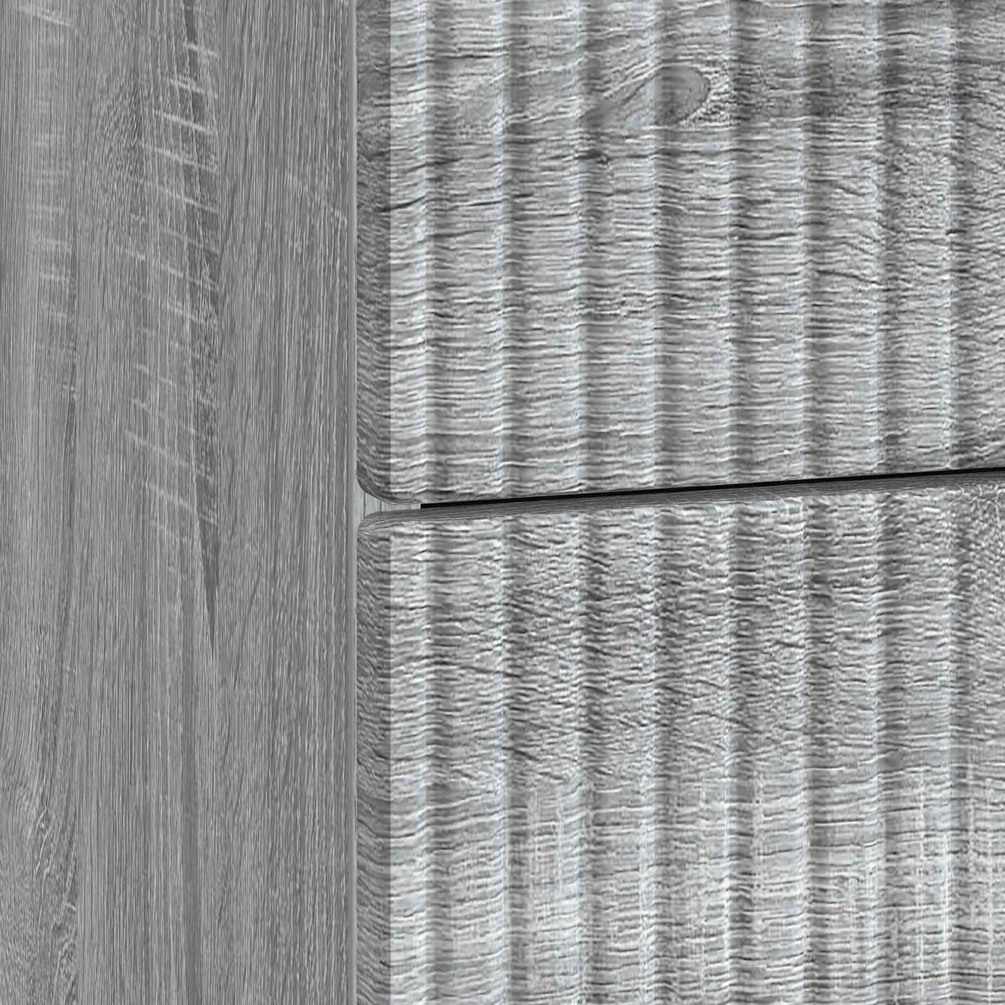 vidaXL Κομοδίνο Γκρι Sonoma 43 x 41 x 66,5 εκ. Επεξεργασμένο Ξύλο