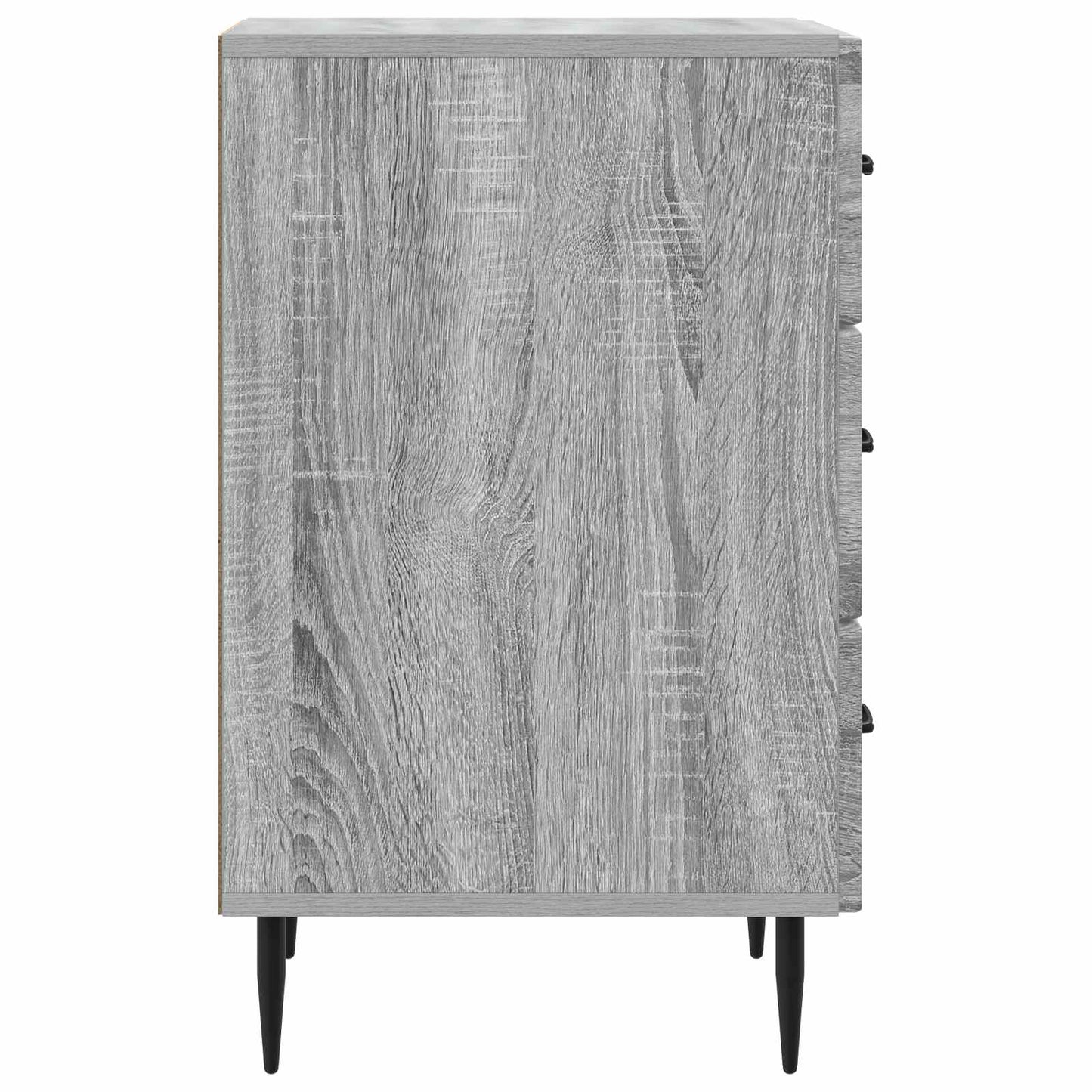 vidaXL Κομοδίνο Γκρι Sonoma 43 x 41 x 66,5 εκ. Επεξεργασμένο Ξύλο