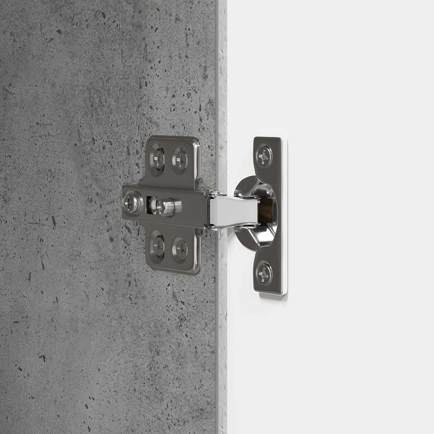 vidaXL Πλαϊνό γραφείο Γκρι Σκυροδέματος 66 x 34,5 x 89,5 εκ