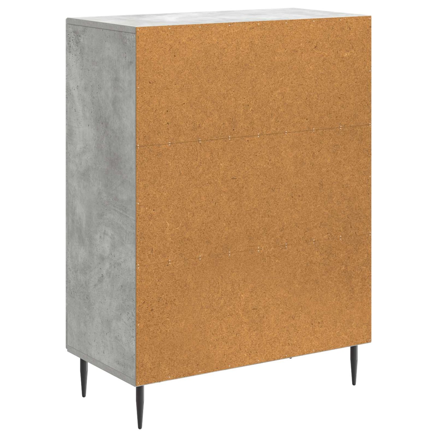 vidaXL Πλαϊνό γραφείο Γκρι Σκυροδέματος 66 x 34,5 x 89,5 εκ
