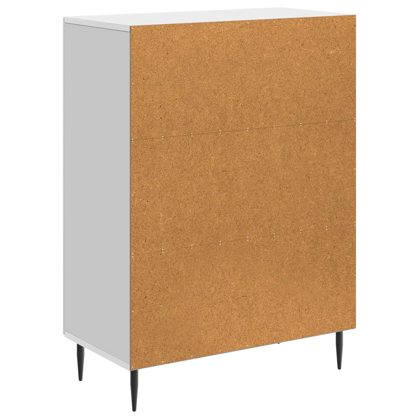 vidaXL Πλαϊνό γραφείο Γυαλιστερό Λευκό 66 x 34,5 x 89,5 εκ