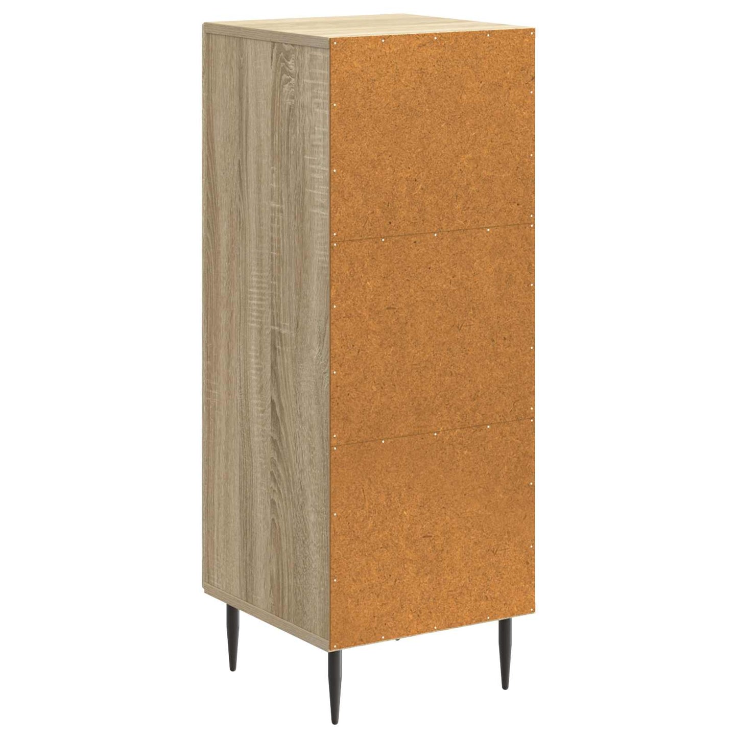 vidaXL Πλαϊνό γραφείο Sonoma Δρυς 33 x 34,5 x 89,5 εκ