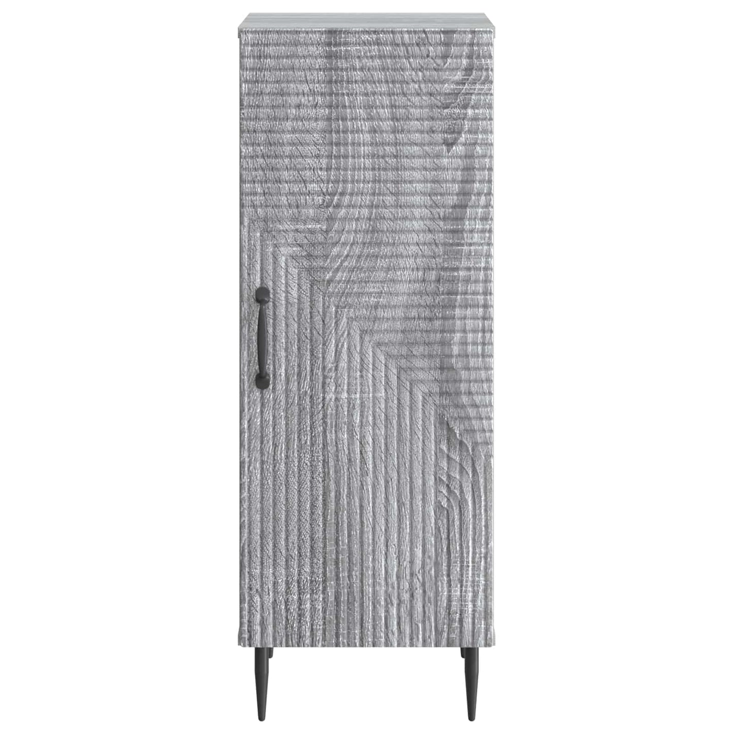 vidaXL Πλαϊνό γραφείο Γκρι Sonoma 33 x 34,5 x 89,5 εκ